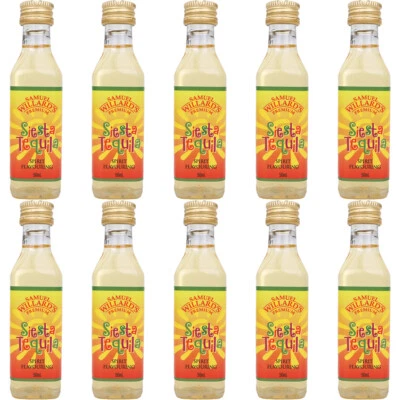 10X Samuel Willard's Premium Siesta Tequila 50m Home Brew Essence