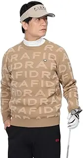 Fidra FD JQ Logo Knit Men's Golf Sweater