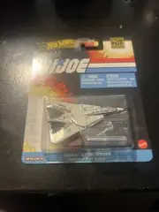 2025 HW HOT WHEELS POP CULTURE G.I. JOE COMBAT JET SKY STRIKER (F-14 TOMCAT)