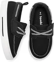 [tombik] Toddler Boys & Girls Boat Shoes Kids Canvas Sneakers (Toddler/Little Kid)