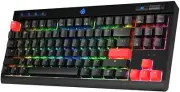 STOGA MK17 Gaming Keyboard RGB LED Backlit USB-C Wired Blue Switches...