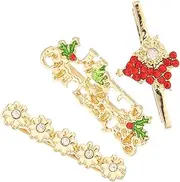 Gatuida 3pcs watches decor smart watch smartwatch watch band watchband ring charm watchband ring watchband charms watchband accessories charms for watch mini set alloy