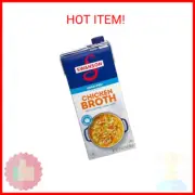 Swanson 100% Natural Unsalted Chicken Broth, 32 Oz Carton