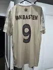 2022 Third Adidas VAN BASTEN XL Ajax Amsterdam Kit Shirt Camiseta Jersey Top NWT