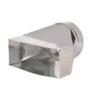 GAF Master Flow 8 in. x 8 in. to 6 in. Universal Register Box - Pack of 6
