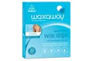 Waxaway Ready To Use Sensitive Wax Face 20 Strips