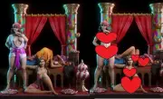 Harem girls 3d printed 14k Resin figure unpainted unassembled gk goth