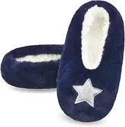 [Keyela] Womens Cozy&Warm Animal Slipper Socks with Grippers-House Socks