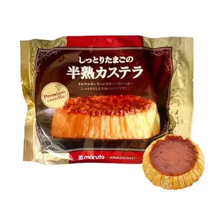 日本丸多製菓 半熟蛋糕165g