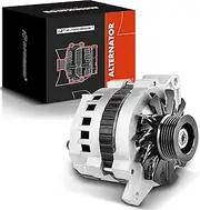 A-Premium Alternator Compatible with Chevrolet Corvette 1987-1991 V8 5.7L 105A 12V 6-Groove Pulley