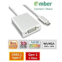 在飛比找Yahoo!奇摩拍賣優惠-【免運費】amber Super轉接器USB 3.1 typ