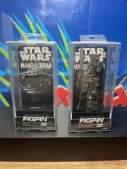FiGPiN 1320 1321 The Mandalorian & Grogu Star Wars Disney LE 500 | SAFE SHIP