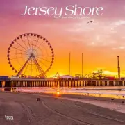 BrownTrout, Jersey Shore 2025 Wall Calendar