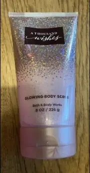 Bath & Body Works A THOUSAND WISHES Exfoliating Glow Body Scrub 8 oz