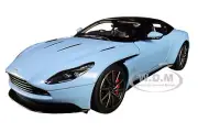 ASTON MARTIN DB11 Q FROSTED GLASS BLUE W/BLACK TOP 1/18 MODEL CAR AUTOART 70268