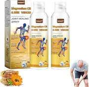 Ourlyard Magnesium Oil & Bee Venom Joint Healing Spray, Magnesium Oil & Bee Venom Spray, Magnesium Oil Spray for Feet, Magnesium Oil Body Spray for Muscle and Joint Recovery (2)