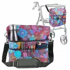Stylish Elderly Mobility Aid Roomy Rollator or Walker Travel Tote Bag