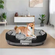 Pawz Waterproof Pet Dog Calming Bed Memory Foam Orthopaedic Removable Washable M