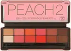 BYS Peach 2 Eyeshadow Palette Tin with Mirror Applicator 12 Shades