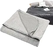Cool Blanket, Breathable Sleep Blanket, Cooling Comforter for Hot Sleepers, Lightweight Sleeping Blanket, Breathable Bedding Quilt