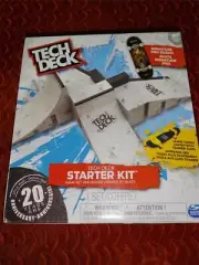 TECH DECK STARTER KIT - FINGER SKATEBOARD RAMP TOY - NEW SEALED PLAYSET - BMX