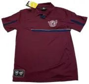 Manly Warringah Sea Eagles Polo Shirt. Size M. Rugby League NRL