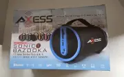 AXESS SPBT1033 Portable Bluetooth Indoor/Outdoor 2.1 Hi-Fi 4" Subwoofer Blue