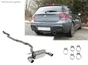 Duplex Racing System from Cat BMW 1er F20 F21 3-Tür 5-Tür M135i Per 100mm Round