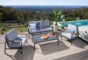 BONITO 4 Piece Outdoor Lounge Setting