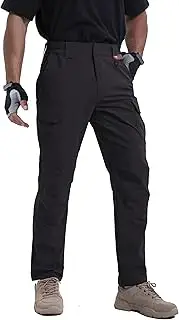 [NATUVENIX] Lightweight Mens Hiking Pants Quick Dry Travel Pants for Men Water Resistant Work Pants Men with Pockets Outdoor
