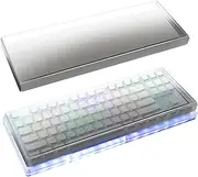 Geekria Acrylic Tenkeyless 80% Compact 87 Key Computer Mechanical Gaming Keyboard Dust Cover, Compatible with Razer Huntsman V2 TKL, Tournament Edition TKL (Gradient Black)