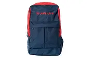 EOFY SALE Ariat Back Pack 4-400 | Durable, Stylish Backpack for Work, Travel & Western Adventure (Red/Navy)