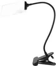 WEKADRIN Reading Magnifier with Stand for Seniors Angle Lens for Books Cross Stitch and Computer Screens Lightweight and Portable Desktop Magnifying Tools for Easy Use