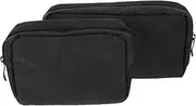2Pcs Electronics Organizer Bag Travel Pouch for Charger Cords and Accessories Compact Lightweight Storage for Home and Travel Use