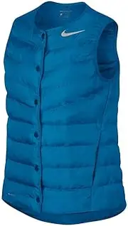 [Nike] AeroLoft Golf Vest 2017 Women Blue Fury/Metallic Silver Small