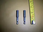 1/4" ALL Stainless Steel Hex Shank Magnetic Bit Holder 2pcs