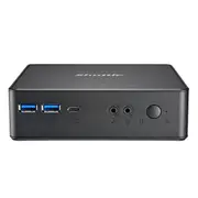 Shuttle NC40U Slim Mini PC, 1L Barebone - Celeron 7305, HDMI, DP, VGA, RJ45, LAN, 2xDDR4, 2.5' HDD/SSD, VESA mount