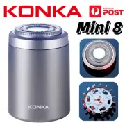KONKA Electric Shaver Mini 8 Men Cordless Razor Portable Beard Trimmer Clipper