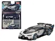 Mini GT Bugatti Vision Gran Turismo Silver MGT00369 1/64 Diecast Car