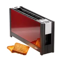 在飛比找博客來優惠-ritter volcano 5 晶湛強化玻璃烤麵包機 明紅