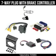 Tekonsha 7-Way Wiring Kit + Brake Control For 00-04 Nissan Xterra w/ OEM 4-Flat