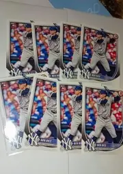 2025 Bowman #85 Ben Rice (RC) Lot of 8 New York Yankees Grade Them ⚾clean