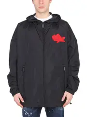 [Dsquared2] Dsquared2-Jacket With Logo Patch-Uomo M