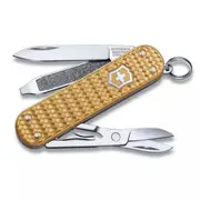 Victorinox Swiss Army Classic SD Precious Alox Pocket Knife - Gold