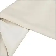 Satin Fabric, Polyester Fleece Fabric Multicolor Multiple Sizes for DIY(Creamy-White,100cmX150cm)