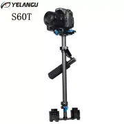 YELANGU S60T Extendable Carbon Fiber Handheld Stabilizer for DSLR Camera Canon
