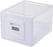 Medicine Lock Box - Medicine Lockable Container, Food Safe Lock Box | Premium Material Lockable Storage Organizer Box, Clear Medicine Storage Box, Prescription Bottle for Kitchen Refrigerator