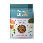 Pure Life Natural Boost Adult Salmon Freeze Dried Dog Food - 8kg