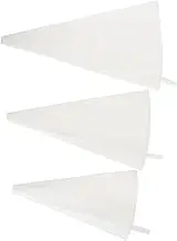 TIDTALEO 3Pcs Reusable Piping Bag Practical Pastry and Cookie Decorating Bags for Icing Cakes Cupcakes and Biscuits and Easy to Use for Baking Enthusiasts