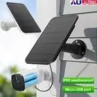 1-8PCS 10W Solar Panels for Eufy Eufycam Cam E/2C/E/2 Pro Wall Mount Cable Power